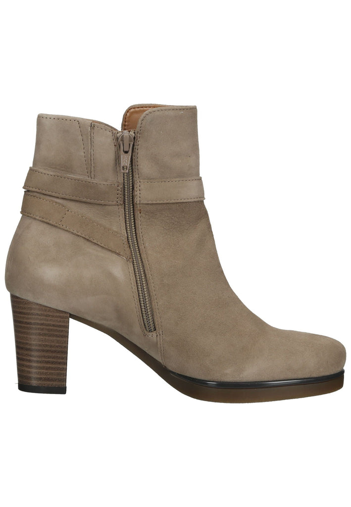 Gabor Stiefelette Veloursleder Hellbraun