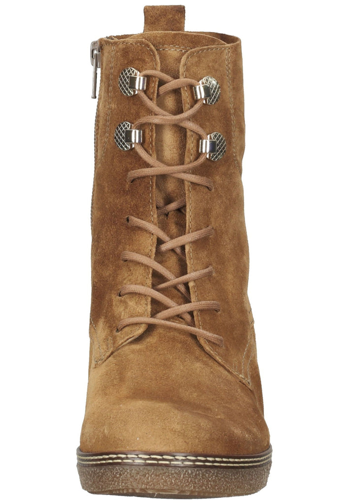 Gabor Stiefelette Veloursleder Hellbraun