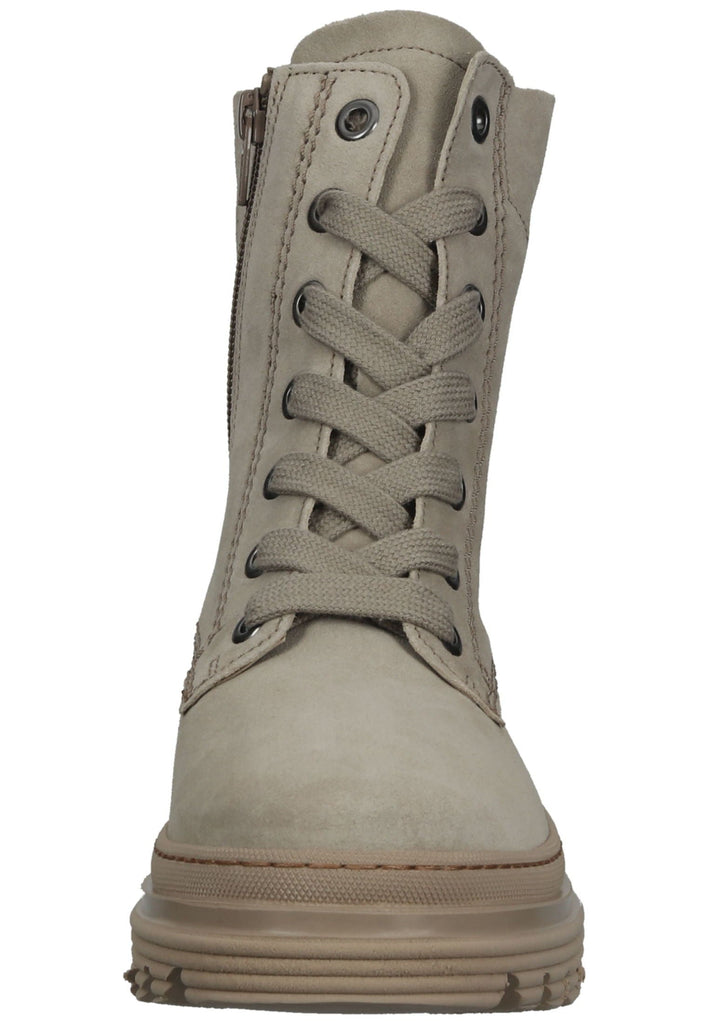 Gabor Stiefelette Veloursleder Kiesel