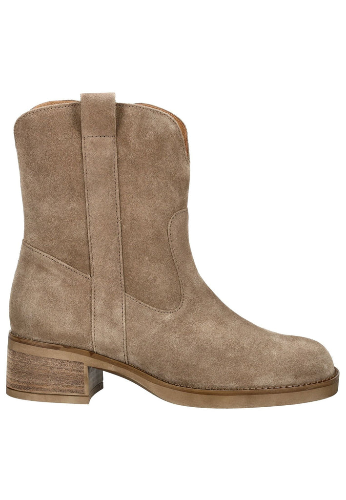 Gabor Stiefelette Veloursleder Mittelbraun