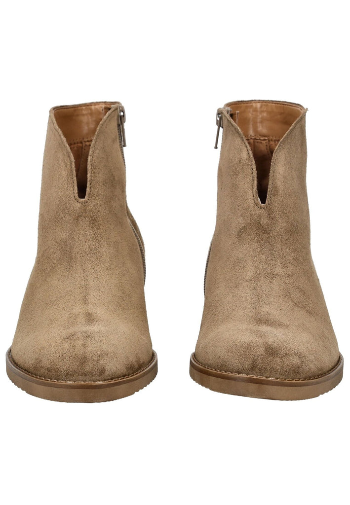 Gabor Stiefelette Veloursleder Mittelbraun