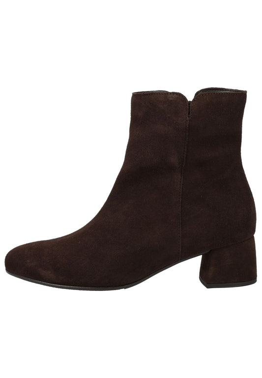 Gabor Stiefelette Veloursleder Mocca