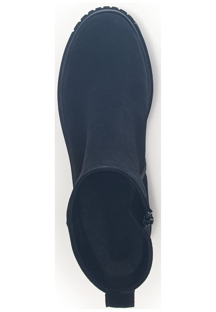 Gabor Stiefelette Veloursleder Pazifik