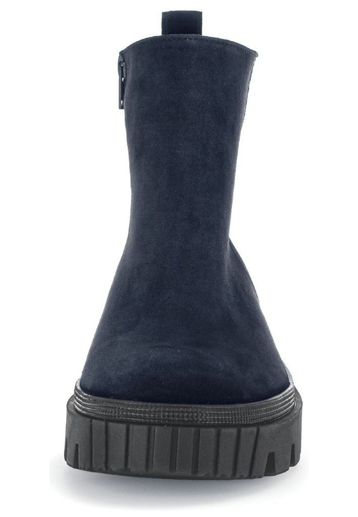 Gabor Stiefelette Veloursleder Pazifik Warmfutter