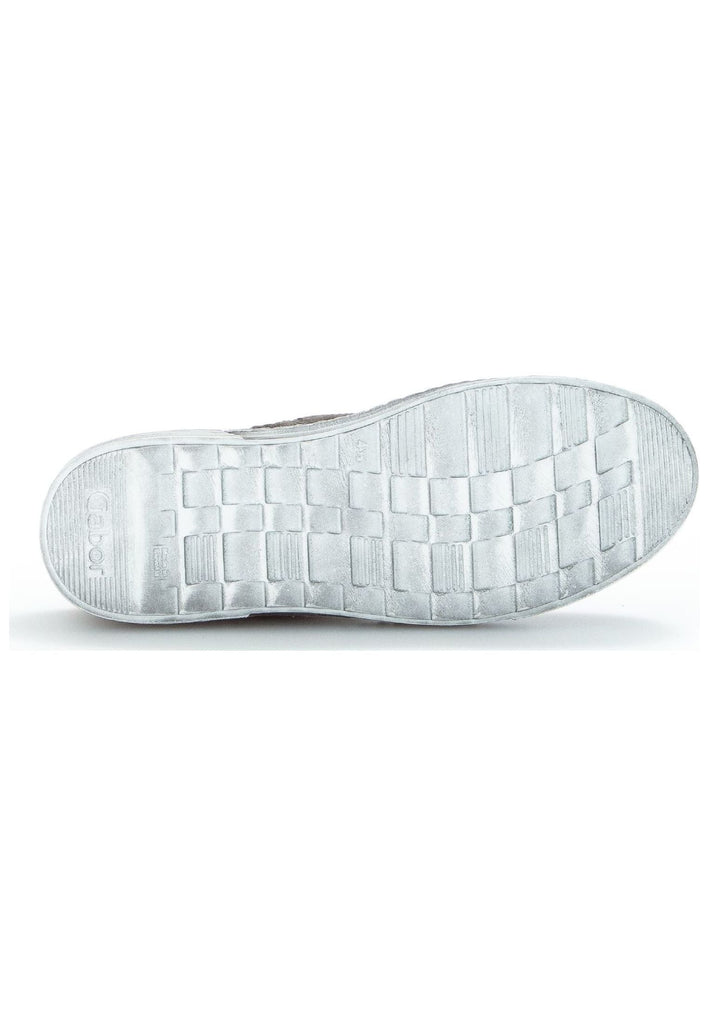 Gabor Stiefelette Veloursleder Pepper