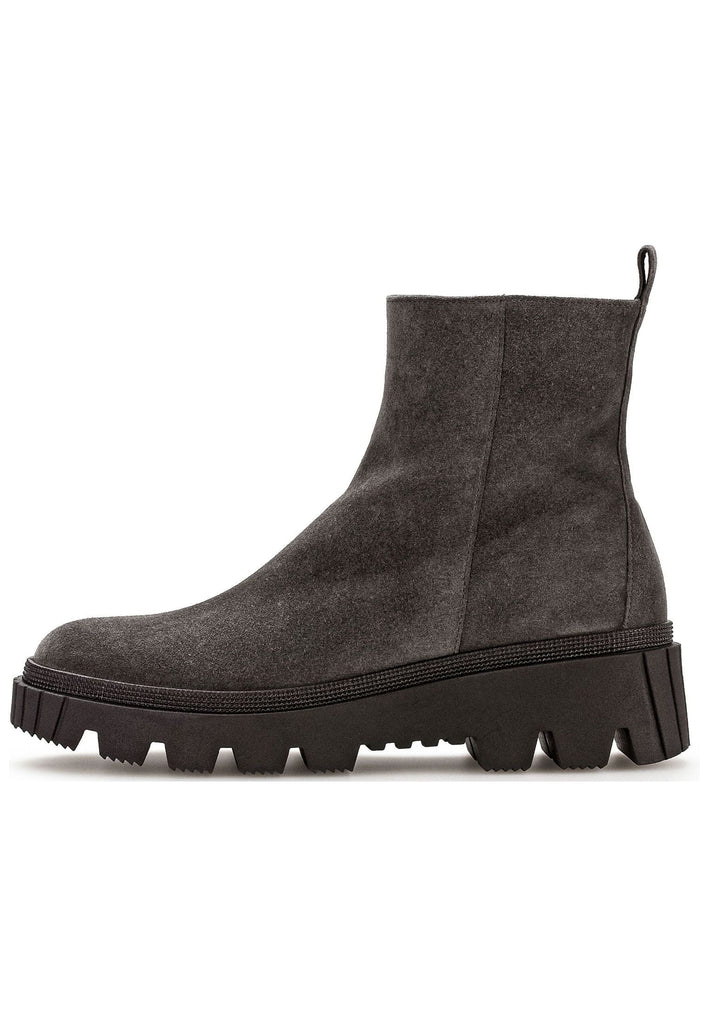 Gabor Stiefelette Veloursleder Pepper Warmfutter