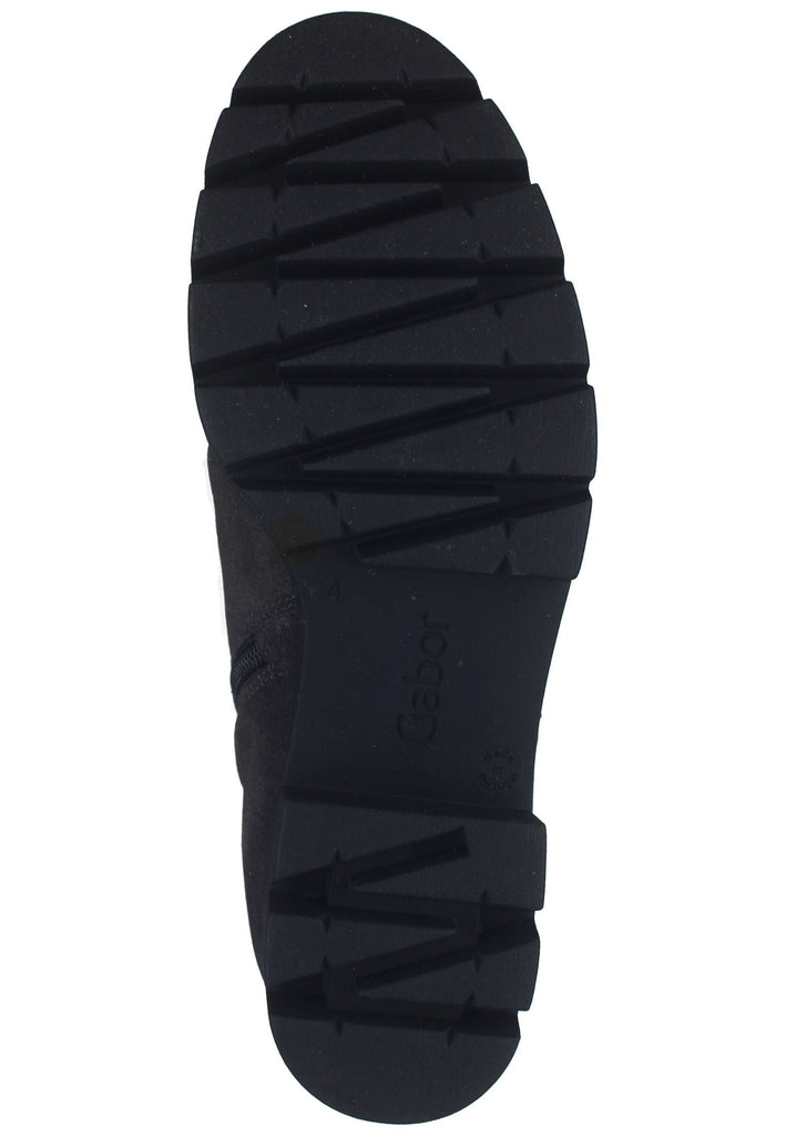 Gabor Stiefelette Veloursleder Pepper Warmfutter