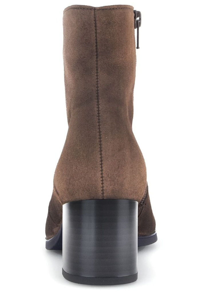 Gabor Stiefelette Veloursleder Reh