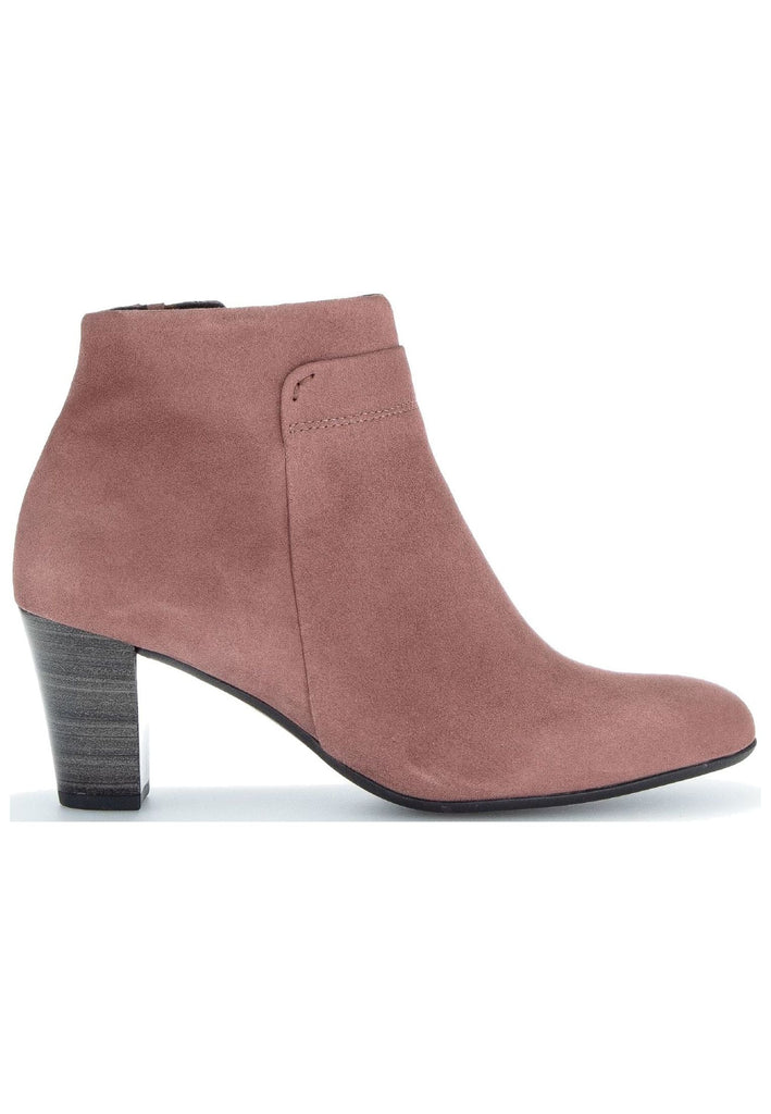 Gabor Stiefelette Veloursleder Rose