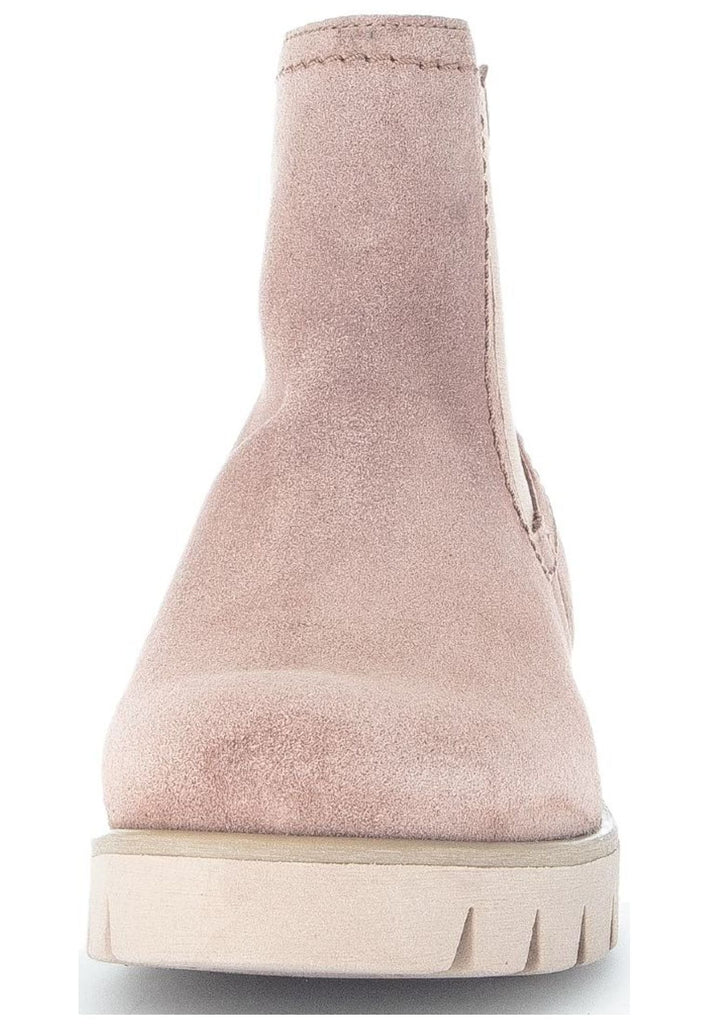 Gabor Stiefelette Veloursleder Rose Warmfutter