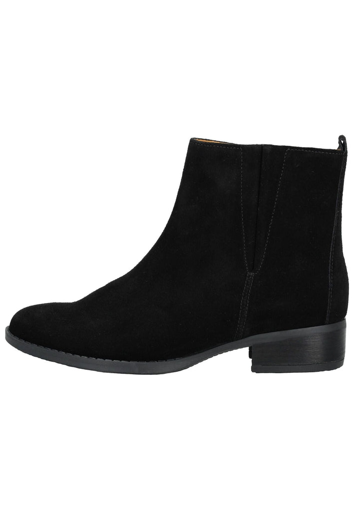Gabor Stiefelette Veloursleder Schwarz