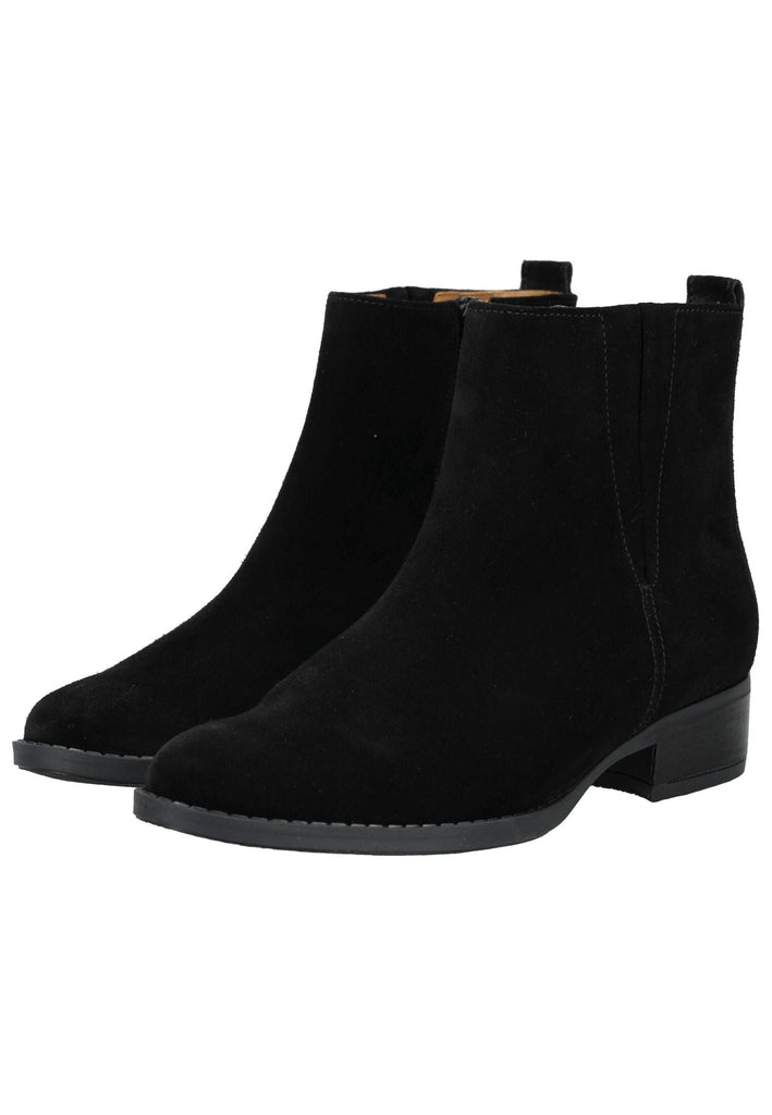 Gabor Stiefelette Veloursleder Schwarz