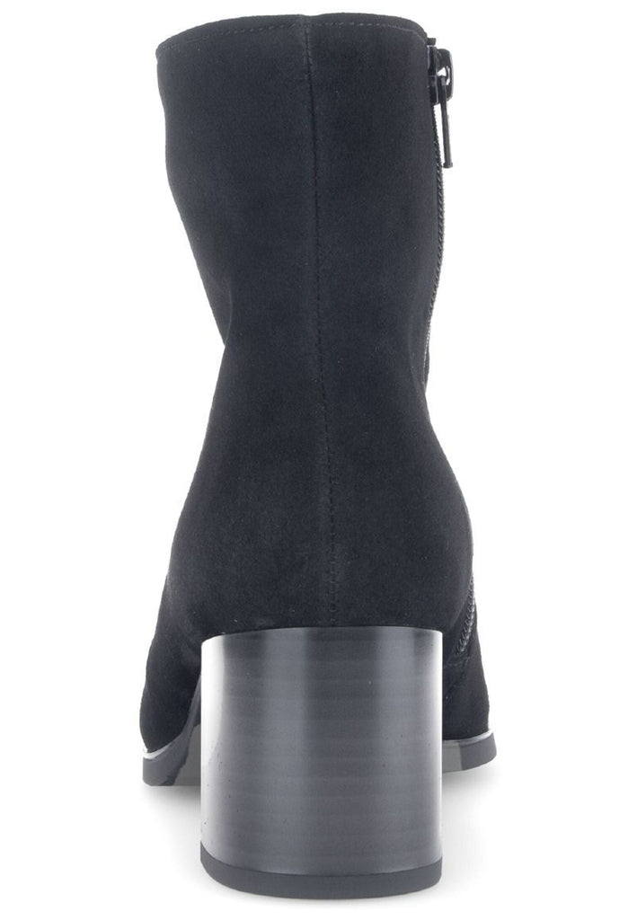 Gabor Stiefelette Veloursleder Schwarz