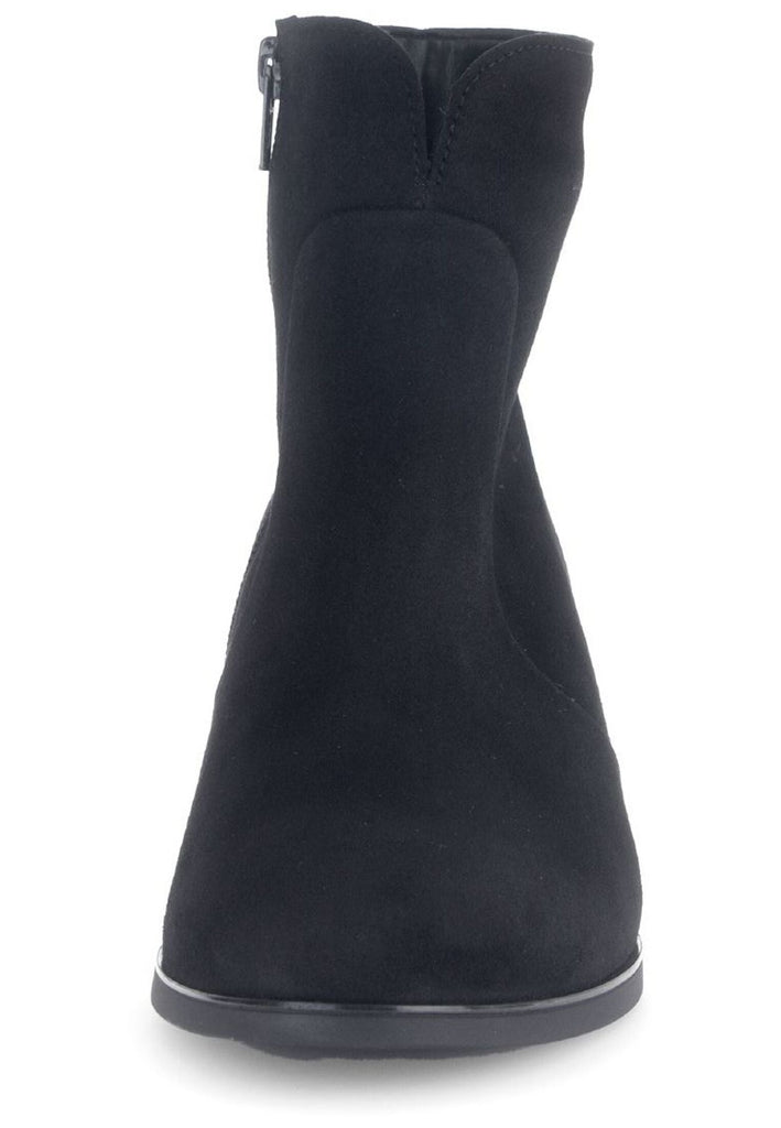 Gabor Stiefelette Veloursleder Schwarz