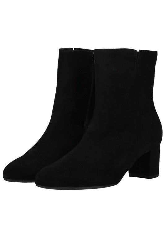 Gabor Stiefelette Veloursleder Schwarz