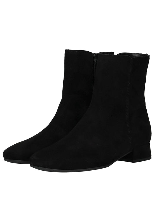 Gabor Stiefelette Veloursleder Schwarz