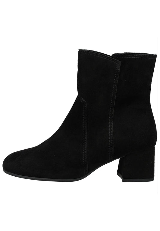 Gabor Stiefelette Veloursleder Schwarz