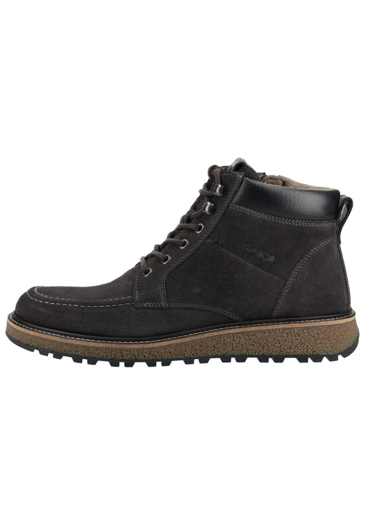 Gabor Stiefelette Veloursleder Schwarz