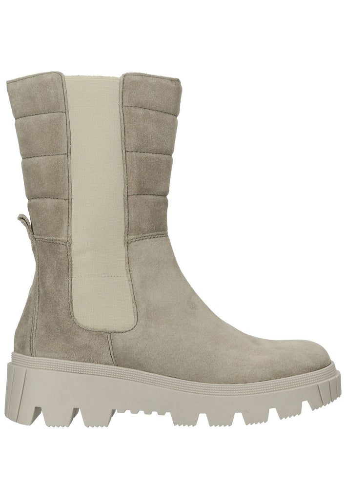 Gabor Stiefelette Veloursleder/Textil Beige