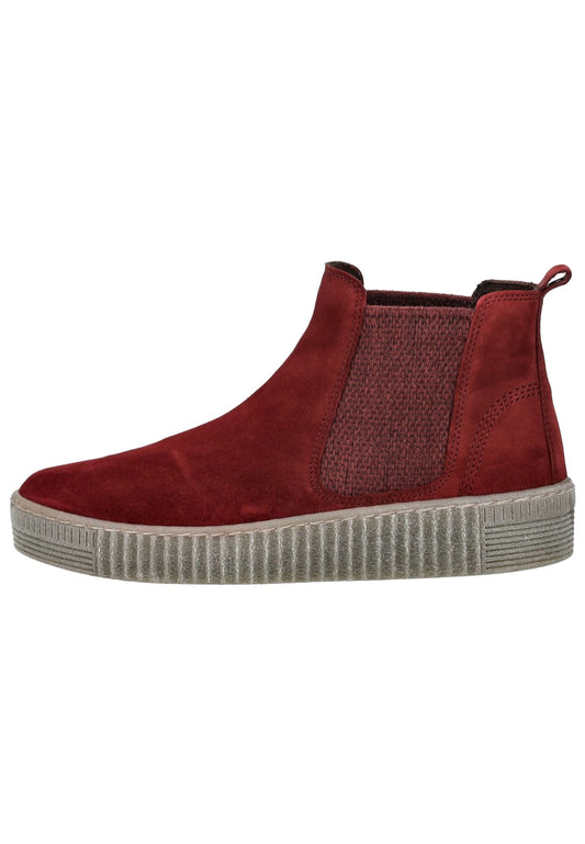 Gabor Stiefelette Veloursleder/Textil Bordeaux