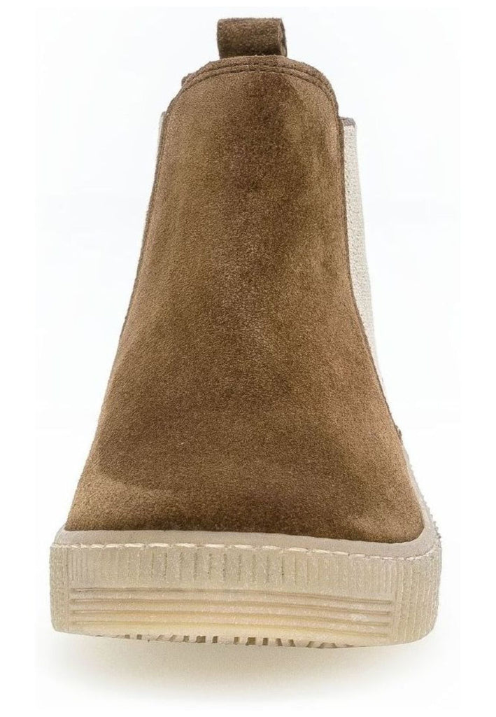 Gabor Stiefelette Veloursleder/Textil Cognac