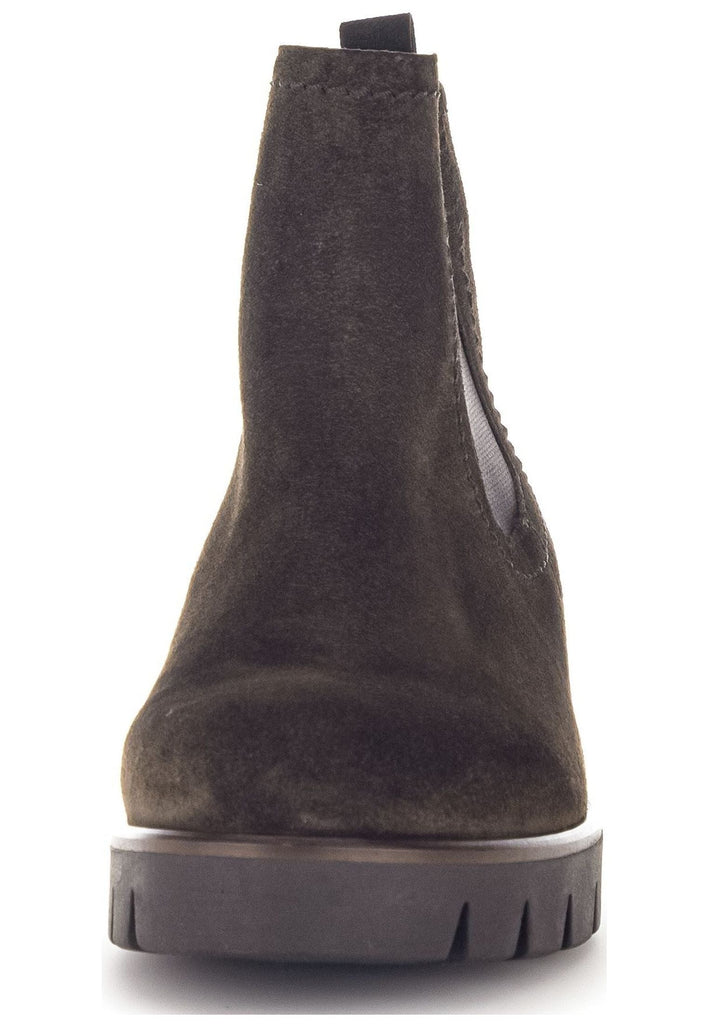 Gabor Stiefelette Veloursleder/Textil Dunkelbraun