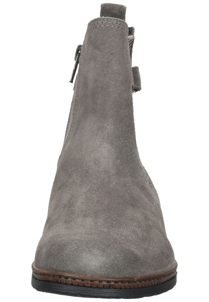 Gabor Stiefelette Veloursleder/Textil Dunkelgrau Warmfutter