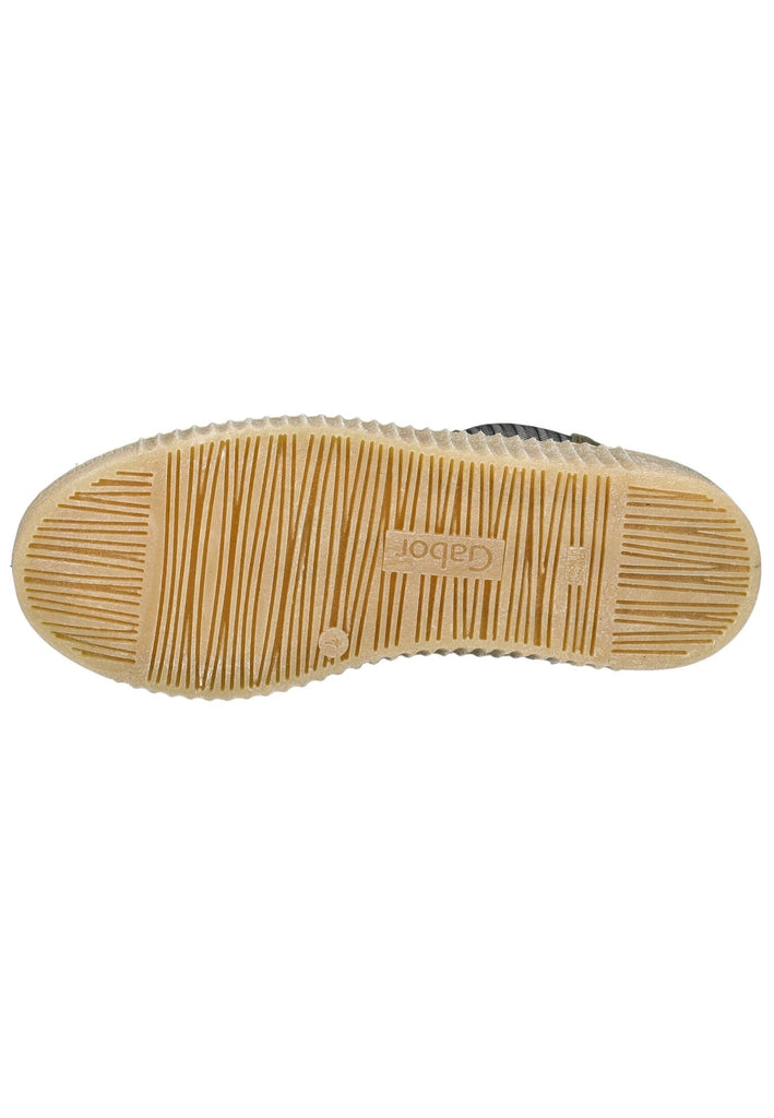 Gabor Stiefelette Veloursleder/Textil Dunkelgrün