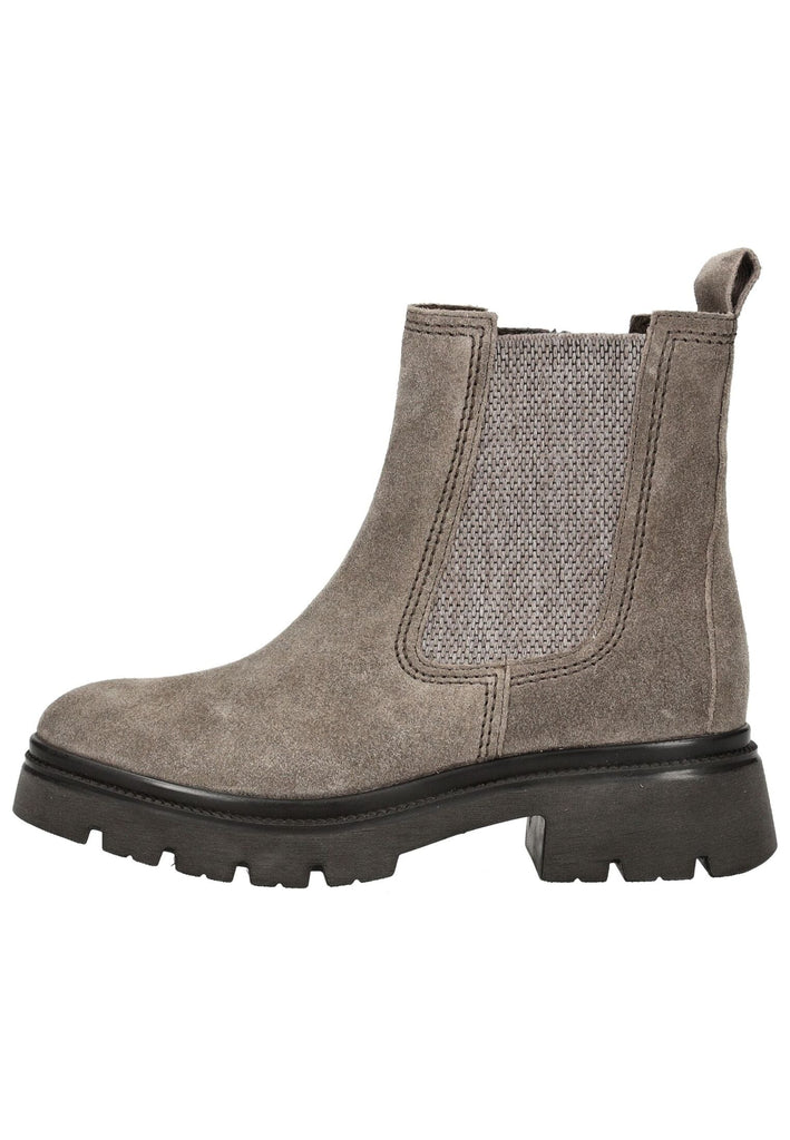 Gabor Stiefelette Veloursleder/Textil Grau