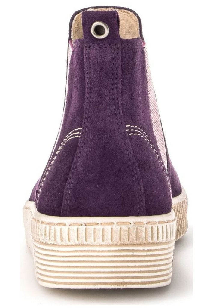 Gabor Stiefelette Veloursleder/Textil Lila