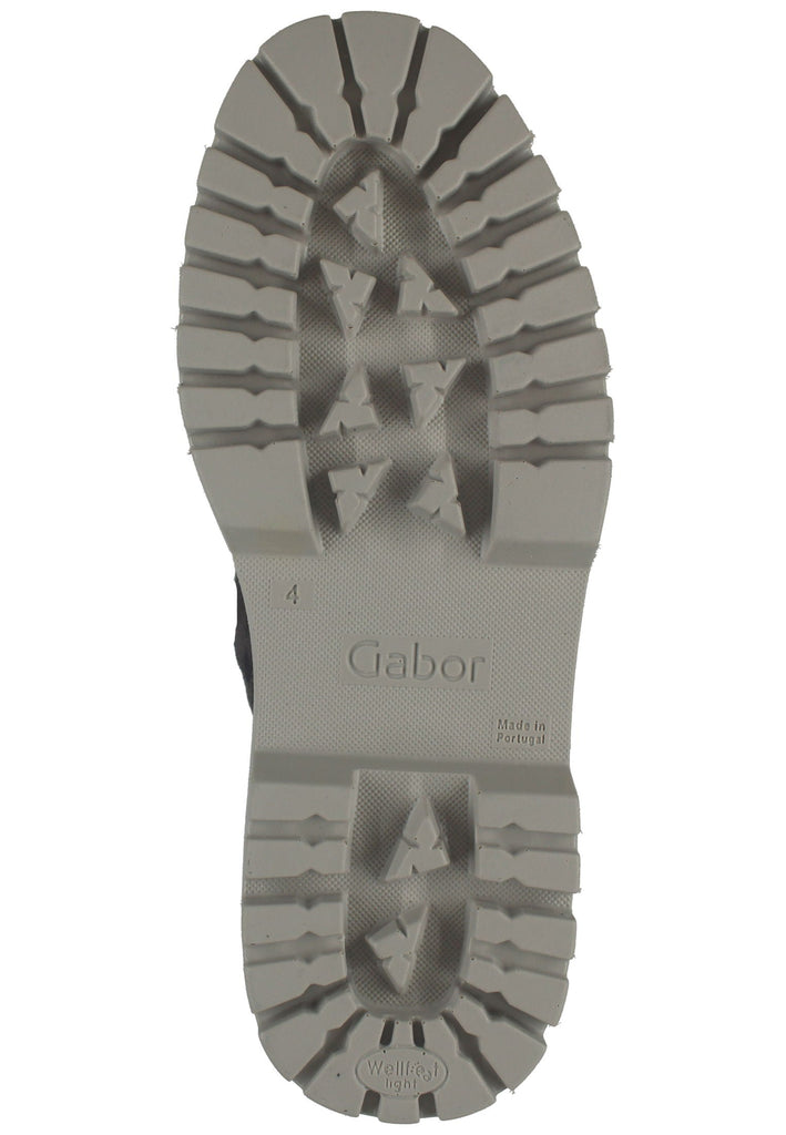 Gabor Stiefelette Veloursleder/Textil Pepper Warmfutter