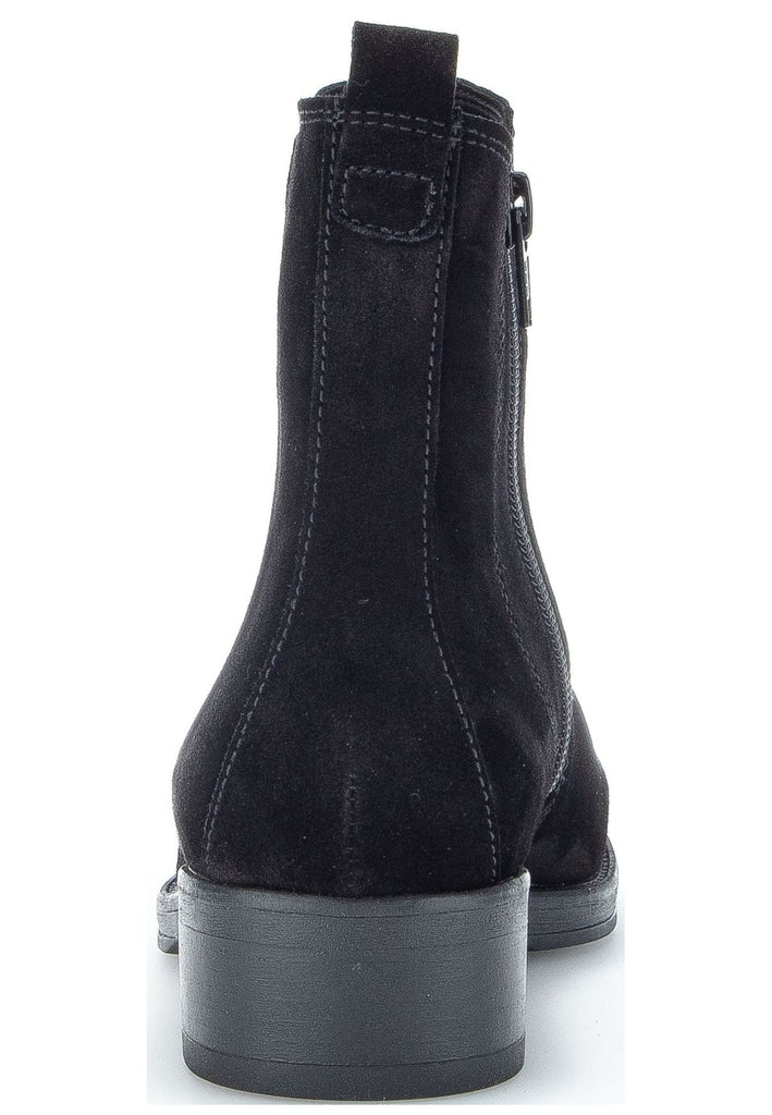 Gabor Stiefelette Veloursleder/Textil Schwarz