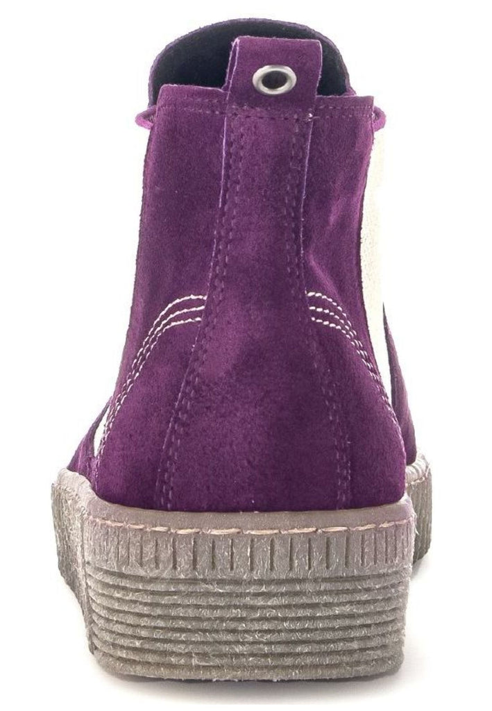 Gabor Stiefelette Veloursleder/Textil Violett