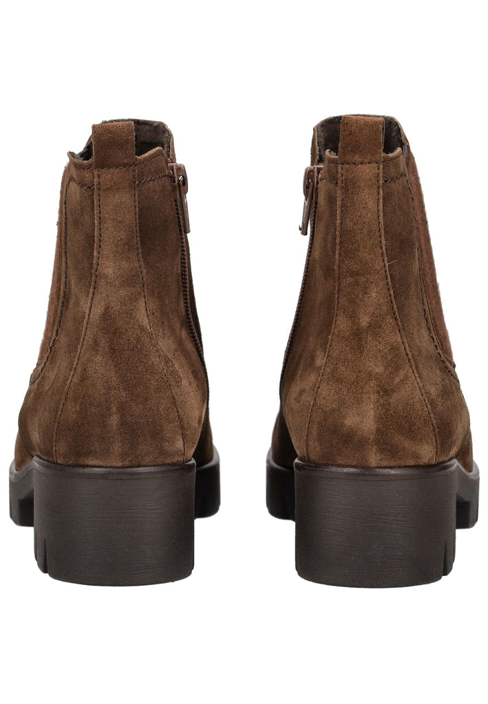 Gabor Stiefelette Veloursleder Whisky