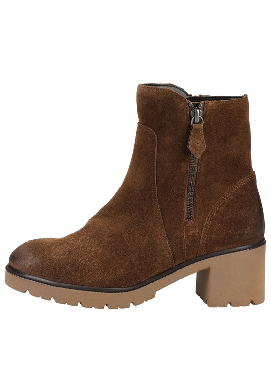 Gabor Stiefelette Veloursleder Whisky