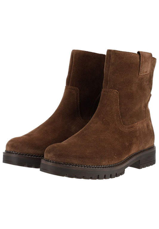 Gabor Stiefelette Veloursleder Whisky