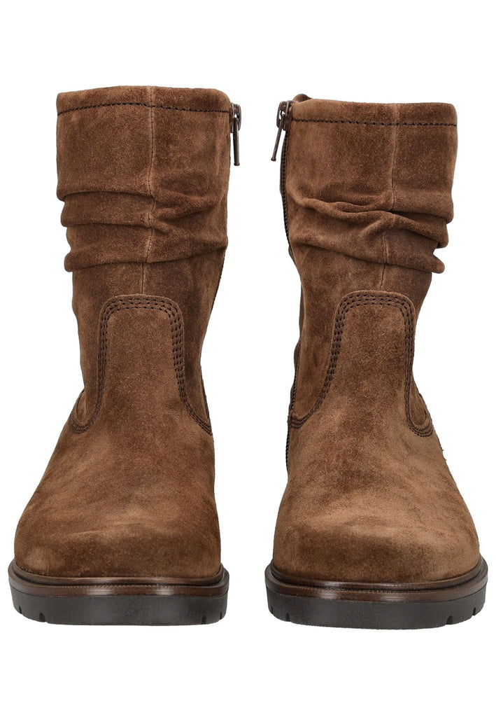 Gabor Stiefelette Veloursleder Whisky Warmfutter