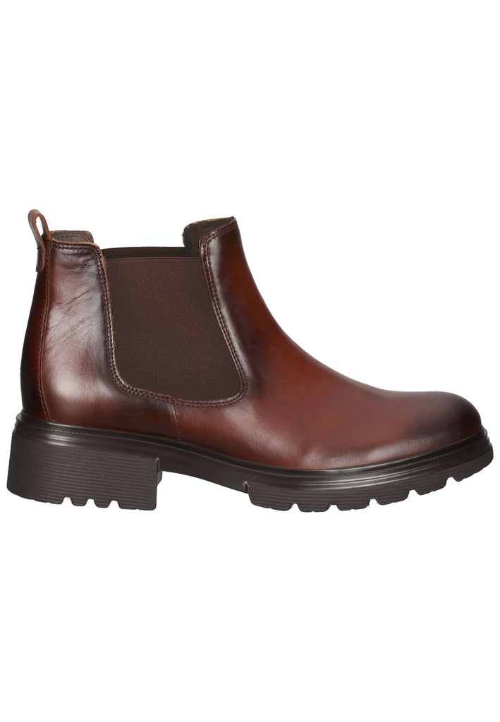 Stiefeletten Gabor Stiefelette Glattleder Dunkelbraun