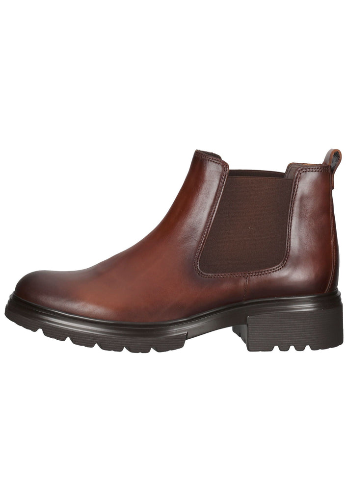 Stiefeletten Gabor Stiefelette Glattleder Dunkelbraun