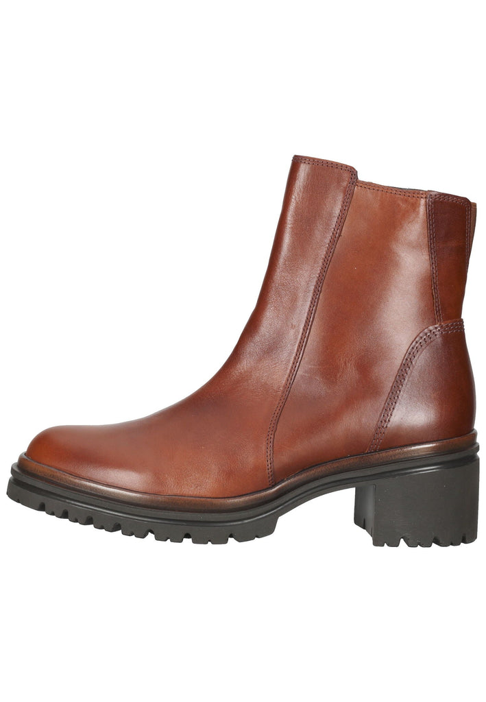 Stiefeletten Gabor Stiefelette Glattleder Dunkelbraun