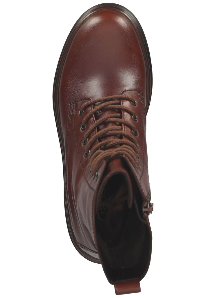 Stiefeletten Gabor Stiefelette Glattleder Dunkelbraun