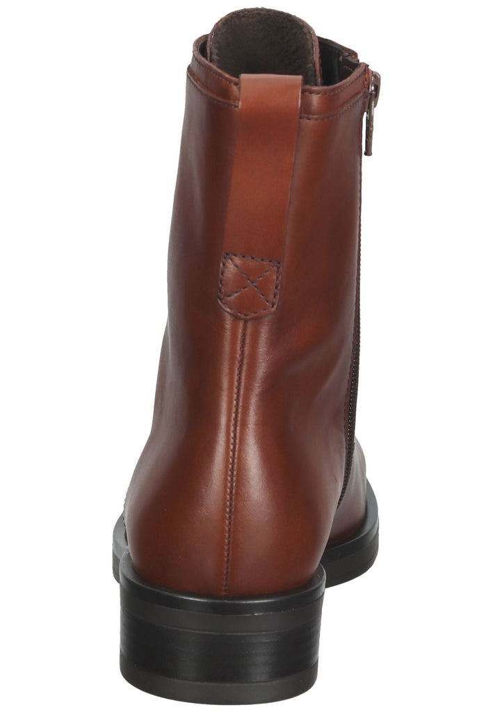 Stiefeletten Gabor Stiefelette Glattleder Dunkelbraun