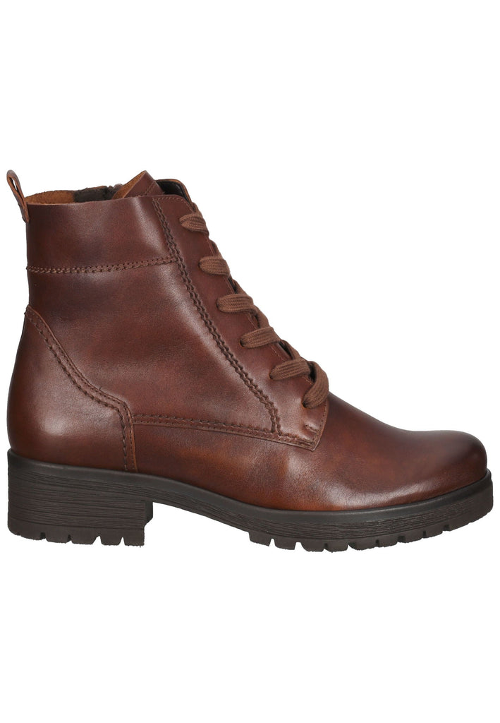 Stiefeletten Gabor Stiefelette Glattleder Dunkelbraun