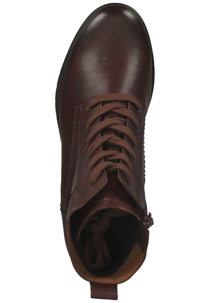 Stiefeletten Gabor Stiefelette Glattleder Dunkelbraun