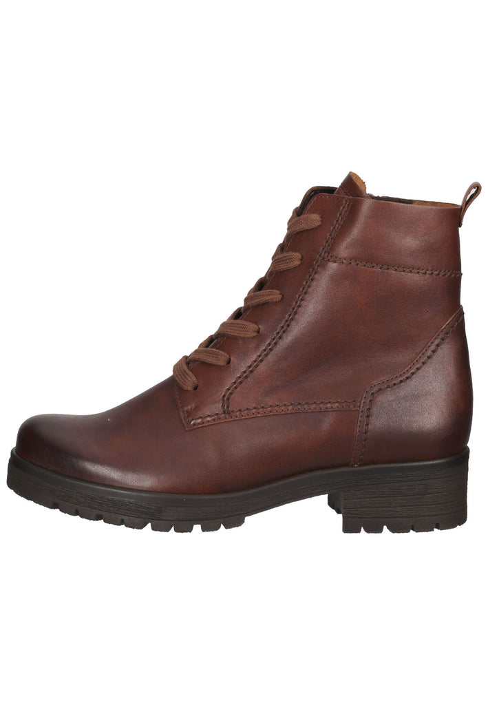 Stiefeletten Gabor Stiefelette Glattleder Dunkelbraun