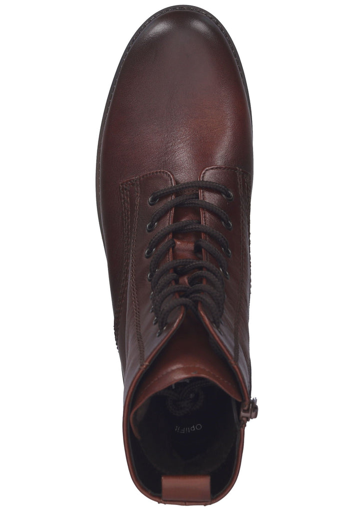 Stiefeletten Gabor Stiefelette Glattleder Dunkelbraun