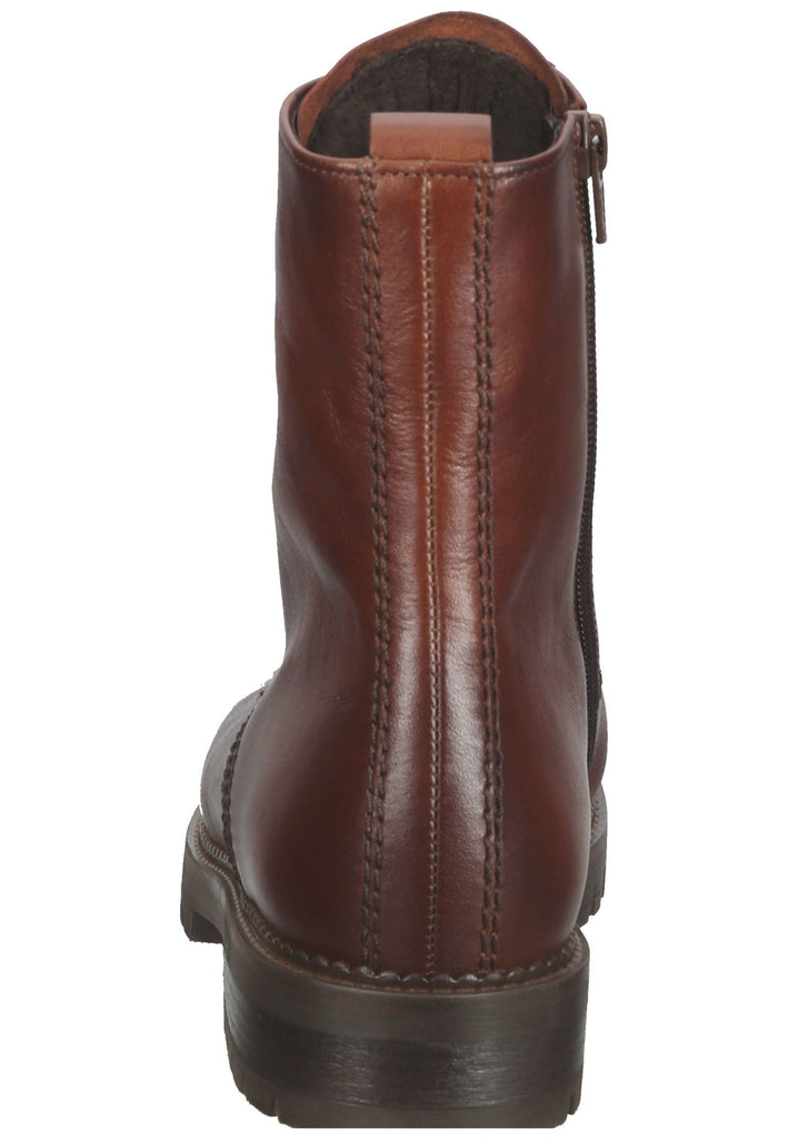 Stiefeletten Gabor Stiefelette Glattleder Dunkelbraun