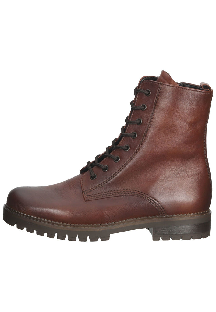 Stiefeletten Gabor Stiefelette Glattleder Dunkelbraun