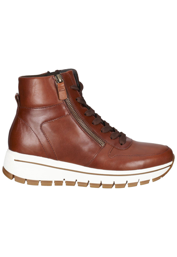 Stiefeletten Gabor Stiefelette Glattleder Dunkelbraun