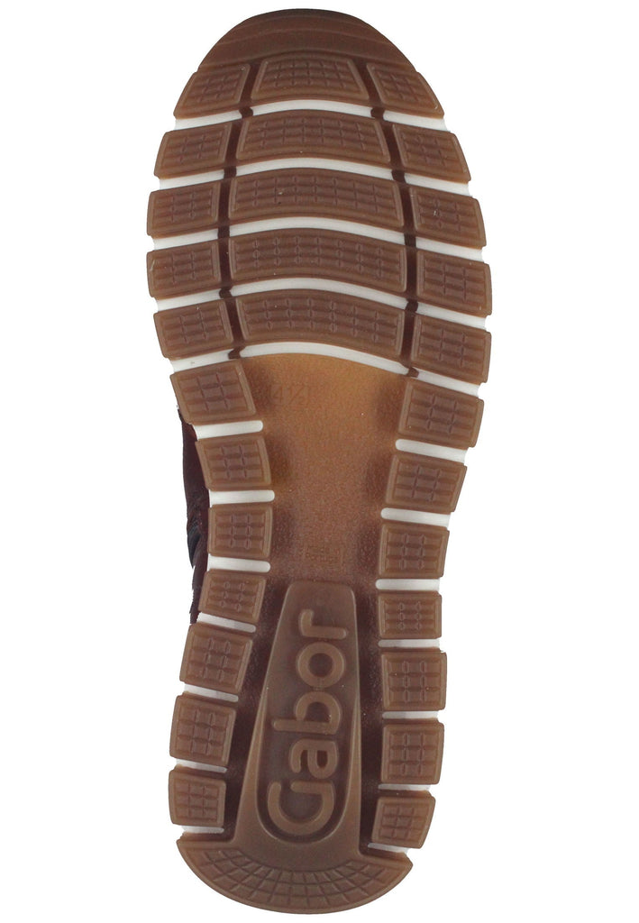 Stiefeletten Gabor Stiefelette Glattleder Dunkelbraun